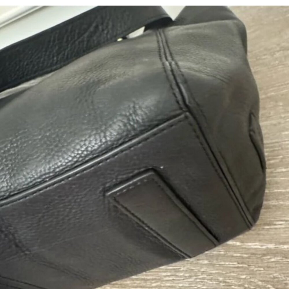 Cole Haan Black Leather Bag, Crossbody Strap - Picture 10 of 12
